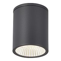 SL9514.712.01 Светильник уличный потолочный ST-Luce серый/белый LED 1*12W 3000K/4000K/6500K TUBO