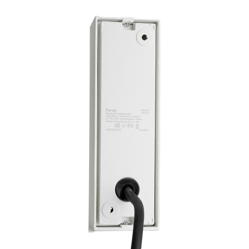 Светильник садово-парковый Feron DH024, на стену, 2*GU10 MR11 230V, белый фото 2