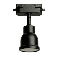 Светильник Feron AL199 трековый однофазный на шинопровод под лампу GU10, черный
