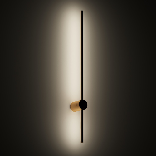 DK5012-SG Бра 800 мм, 3000К, IP20,7 Вт, матовое золото фото 3 DK5012-SG Бра 800 мм, 3000К, IP20,7 Вт, матовое золото фото 3