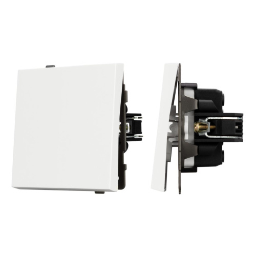 Механизм выключателя одноклавишный перекрёстный SWT-TENDO-MKX1-PL-WH (230V, 10A) Arlight 054054 Механизм выключателя одноклавишный перекрёстный SWT-TENDO-MKX1-PL-WH (230V, 10A) Arlight 054054