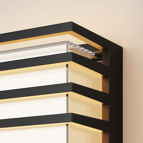 Уличный настенный светильник Outdoor O020WL-L10B3K фото 9