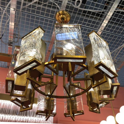 Люстра Cloyd MINERAL C9 / Ø65 см - хрусталь - латунь (арт.10285) Люстра Cloyd MINERAL C9 / Ø65 см - хрусталь - латунь (арт.10285)