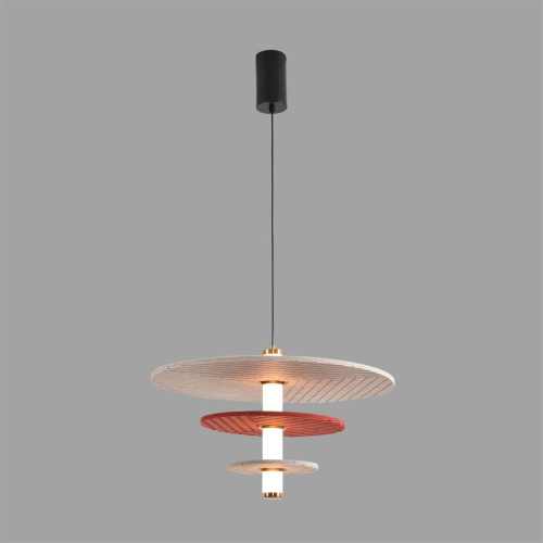 8296/11AL LEDIO LN26 365 черный/бежевый/бурый, металл/фетр/акрил Подвес LED 11W 3000K 220V FELTA фото 3 8296/11AL LEDIO LN26 365 черный/бежевый/бурый, металл/фетр/акрил Подвес LED 11W 3000K 220V FELTA фото 3