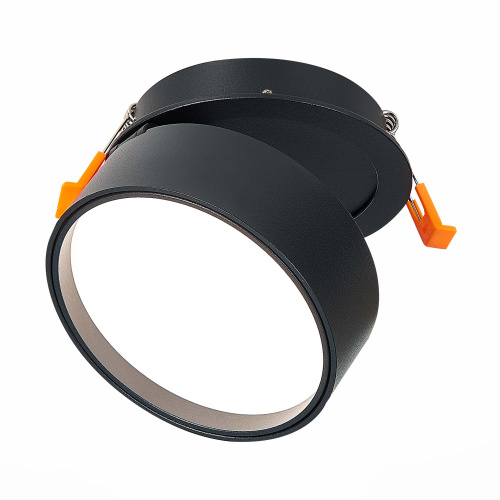 ST651.448.14 Встраиваемый поворотный светильник Черный LED 1*14W 4000K 1 100Lm Ra>90 120° IP20 D105x Встраиваемые светильники фото 4