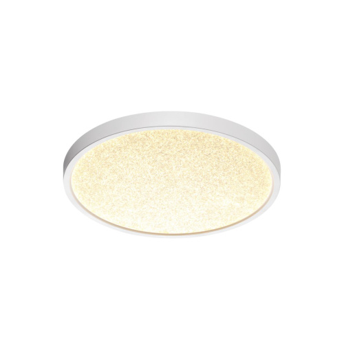 7661/24L MITRA LED SN 555 Светильник пластик/белый LED 24Вт 3000/4000K D300 IP40 OMEGA WHITE фото 3