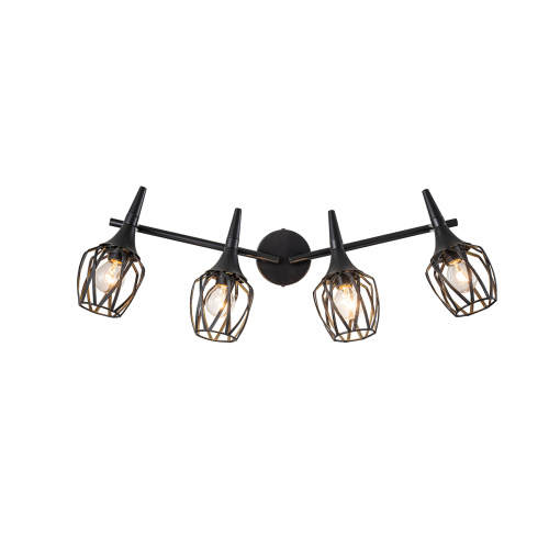 Настенно-потолочный свет Escada 1120/4A E14*40W Black фото 3