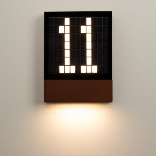 Уличный настенный светодиодный светильник Arlight LGD-Sign-Wall-S150x200-3W Warm3000 030022 фото 5