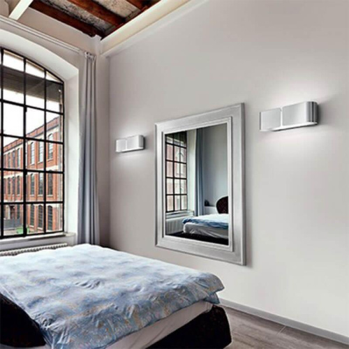 Настенный светильник Ideal Lux Clip AP2 Small Cromo 031361 фото 4