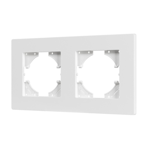 Рамка пластиковая FRM-PERIO-PL-2-WH Arlight 049750