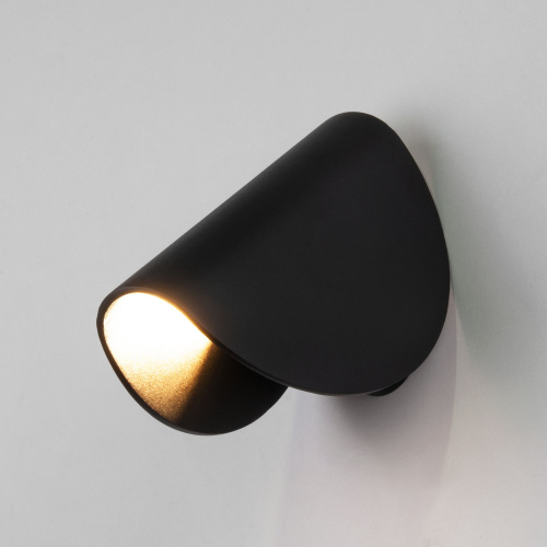 Настенный поворотный светодиодный светильник Taco чёрный IP54 1632 TECHNO LED фото 2 Настенный поворотный светодиодный светильник Taco чёрный IP54 1632 TECHNO LED фото 2