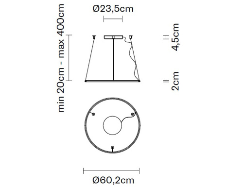 Подвесной светильник Olympic 60 Bronze фото 2 Подвесной светильник Olympic 60 Bronze фото 2
