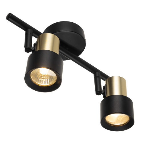 Citilux SAT CL505621 Спот поворотный с выключателем Чёрный+Золото фото 6 Citilux SAT CL505621 Спот поворотный с выключателем Чёрный+Золото фото 6