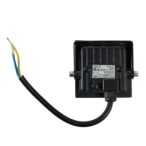 Светодиодный прожектор SAFFIT SFL90-10 IP65 10W 6400K черный фото 5