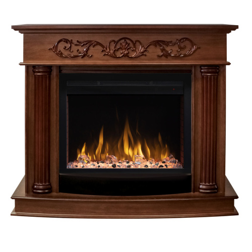 Электрокамин RealFlame Milano NT орех с очагом Saphir 25,5 фото 2 Электрокамин RealFlame Milano NT орех с очагом Saphir 25,5 фото 2