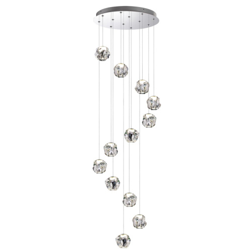 5084/60L L-VISION ODL25 561 хром/прозрачный/металл/акрил Люстра каскадная LED 60W 4000K 3000Лм JEMSTONE фото 3 5084/60L L-VISION ODL25 561 хром/прозрачный/металл/акрил Люстра каскадная LED 60W 4000K 3000Лм JEMSTONE фото 3