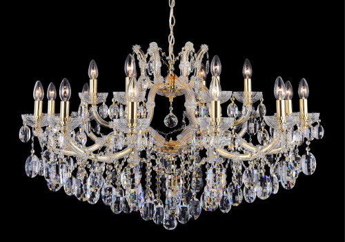 Crystal Lux Люстра Crystal Lux HOLLYWOOD SP12+6 GOLD фото 3