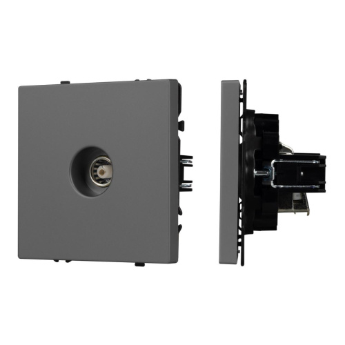 Механизм телевизионной розетки SCT-NOBE-MTV1-SFPL-GR Arlight 054295 Механизм телевизионной розетки SCT-NOBE-MTV1-SFPL-GR Arlight 054295