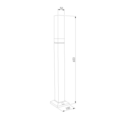 Уличный ландшафтный светильник 1537 TECHNO LED 3000K чёрный 1537 TECHNO LED фото 4 Уличный ландшафтный светильник 1537 TECHNO LED 3000K чёрный 1537 TECHNO LED фото 4
