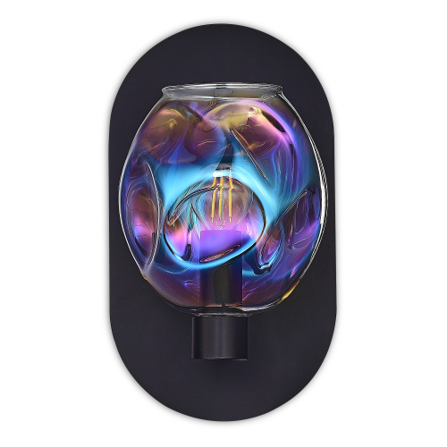 SL1188.401.01 Бра ST-Luce Черный/Радужный E14 1*40W IDESIA фото 4 SL1188.401.01 Бра ST-Luce Черный/Радужный E14 1*40W IDESIA фото 4