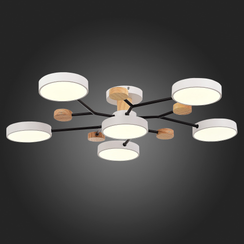 SLE6006-502-06 Светильник потолочный Белый/Белый LED 6*12W 3000K/4500K/6000K FAEMA фото 8