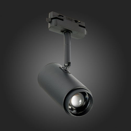 ST600.436.12 Св-к трек. Zoom Черный LED 1*12W 3000K 1 200Lm Ra>80 15-60° IP20 L137xW59xH178 170-240V BASE фото 9
