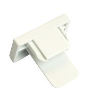 Заглушка пластиковая для шинопровода, белый, LD1023