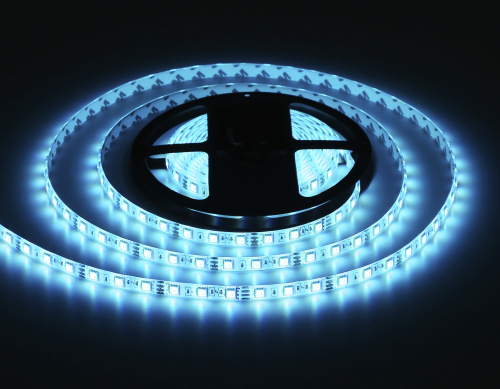 Комплект светодиодной ленты 12В 5050 60Led 14.4Вт/м Цветная RGB IP65 5м фото 3 Комплект светодиодной ленты 12В 5050 60Led 14.4Вт/м Цветная RGB IP65 5м фото 3
