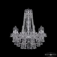 Люстра хрустальная 1409/10/195/h-63 Ni