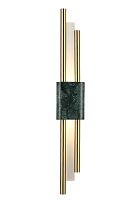Crystal Lux Бра Crystal Lux CARTA AP6W LED GREEN/BRASS