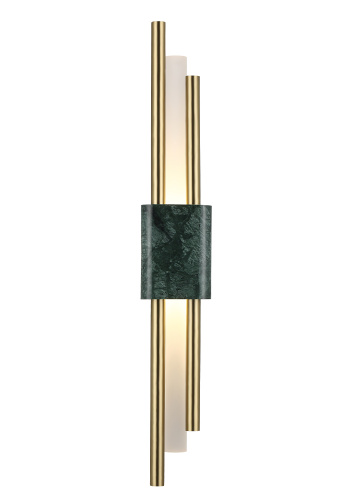 Crystal Lux Бра Crystal Lux CARTA AP6W LED GREEN/BRASS Crystal Lux Бра Crystal Lux CARTA AP6W LED GREEN/BRASS