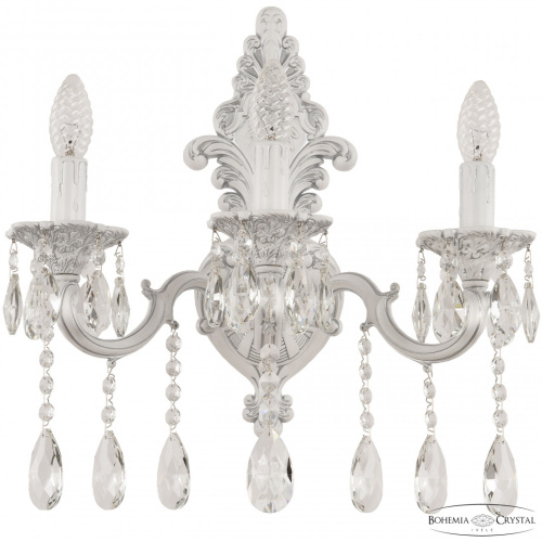 Бра с хрустальными подвесками AL7801B15/3/175 A WMN Bohemia Ivele Crystal (Богемия Ивеле Кристалл)