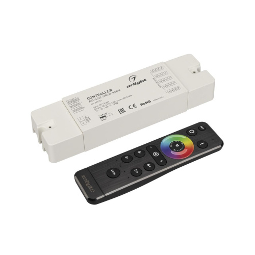Диммер ARL-SET-PWM-104-72-RGBW-SH-IN, комплект (12-24V, 4x6A, 2.4G) Arlight 061157 Диммер ARL-SET-PWM-104-72-RGBW-SH-IN, комплект (12-24V, 4x6A, 2.4G) Arlight 061157