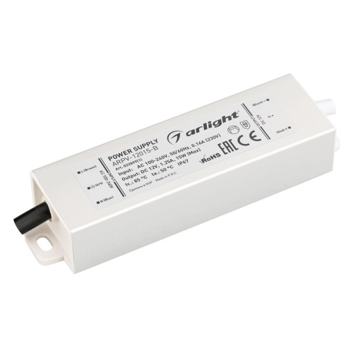 Блок питания ARPV-12015-B (12V, 1.3A, 15W) Arlight 022899(1) Блок питания ARPV-12015-B (12V, 1.3A, 15W) Arlight 022899(1)