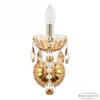 Бра хрустальные 5413B/1/165 G Amber/M-1H K721 Bohemia Ivele Crystal (Богемия Ивеле Кристалл)