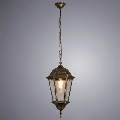 Уличный подвесной светильник Arte Lamp GENOVA A1204SO-1BN фото 2