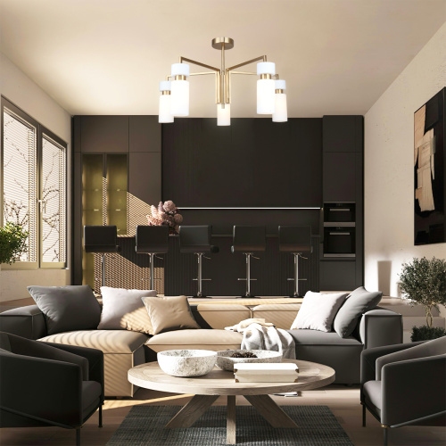 Светильник на штанге Escada 1171/5P E14*40W Brass фото 2 Светильник на штанге Escada 1171/5P E14*40W Brass фото 2