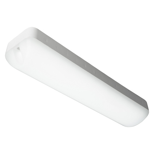 Светильник светодиодный пылевлагозащищённый с оптико- акустическим датчиком Feron AL3038 в пластиковом корпусе 12W 4000K 220V IP65 белый фото 3