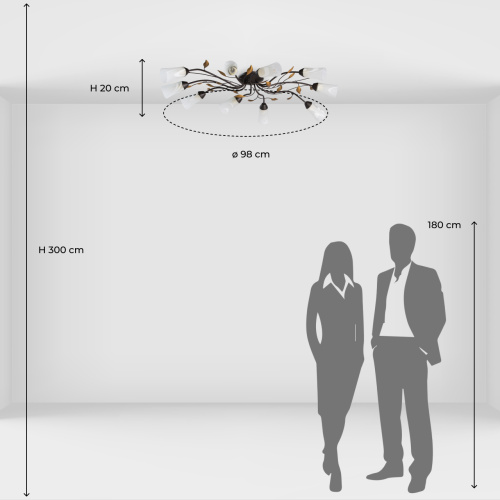 Люстра потолочная MW-Light Восторг 242015410 фото 7