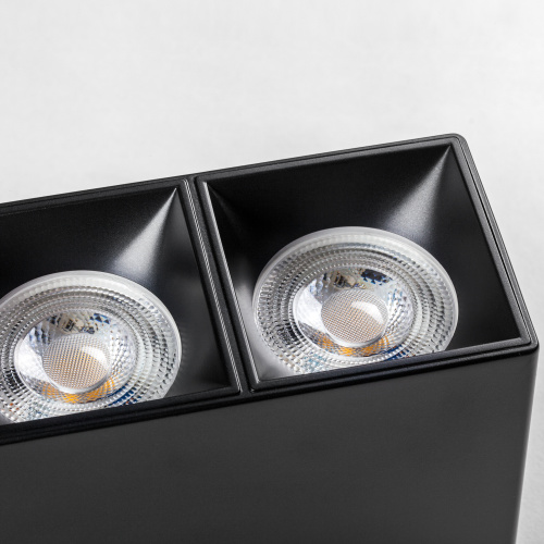213367 Рамка (светильник) PVC д/LED-модулей 941хх и LED-ламп D50мм RULLO 2x QUAD ЧЕРНЫЙ фото 3 213367 Рамка (светильник) PVC д/LED-модулей 941хх и LED-ламп D50мм RULLO 2x QUAD ЧЕРНЫЙ фото 3