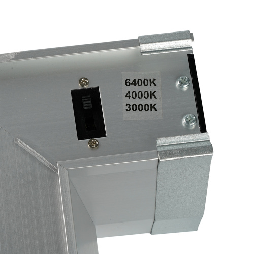 Светильник коннектор Feron AL4036T 5W 550Lm 3000К-4000К-6400K, T-образный, с ручным переключением режимов, серебро, 160*115*70мм возмож. соедин. в линию, серия RetailRay фото 8