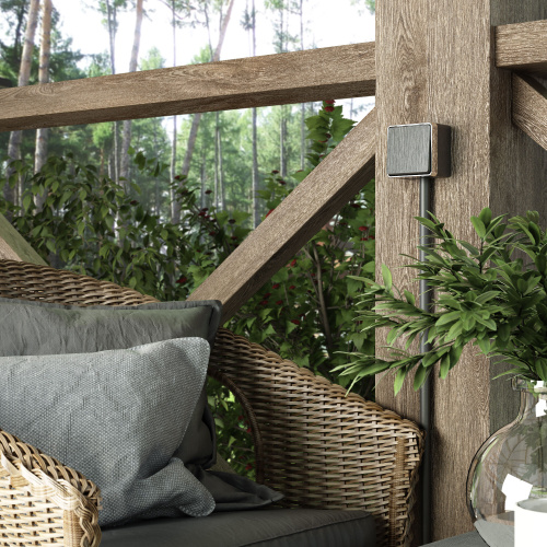 Выключатель одноклавишный влагозащищенный Gallant графит рифленый W5010204 фото 2 Выключатель одноклавишный влагозащищенный Gallant графит рифленый W5010204 фото 2