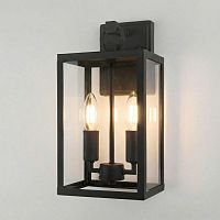 Уличный настенный светильник Candle D 35150/D черный