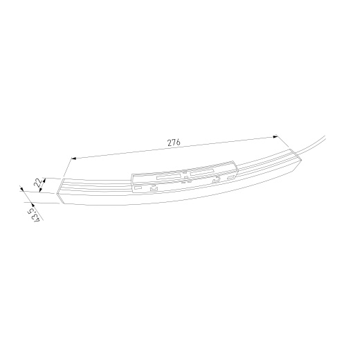Slim Magnetic Блок питания 100W для радиусного шинопровода черный Ø 1200mm 95057/00 95057/00 фото 4 Slim Magnetic Блок питания 100W для радиусного шинопровода черный Ø 1200mm 95057/00 95057/00 фото 4