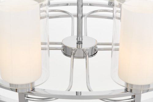 Подвесной светильник Lumina Deco Marietta LDP 8025-8 CHR+WT фото 2 Подвесной светильник Lumina Deco Marietta LDP 8025-8 CHR+WT фото 2
