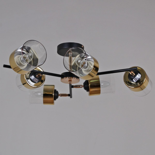 Потолочная люстра Reluce 11555-0.3-06 BK+FGD фото 6