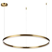 6531/67L LEDIO LN26 263 латунь Светильник подвесной LED 67W  3000/4000/6000К 220V ECHO