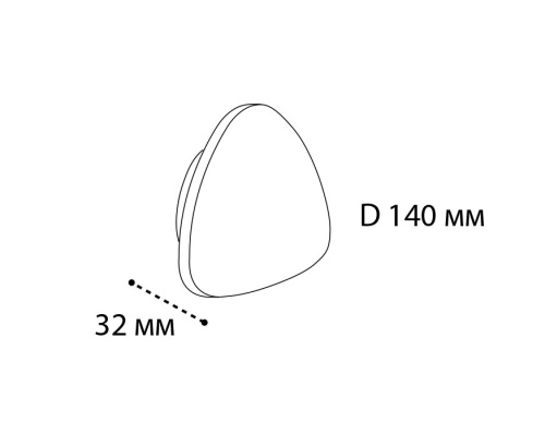 IT02-014 white светильник настенный фото 3