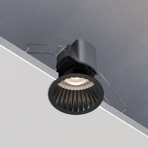 Светильник встраиваемый светодиодный Arco 12W 4000K черный жемчуг IP44 15274/LED фото 2 Светильник встраиваемый светодиодный Arco 12W 4000K черный жемчуг IP44 15274/LED фото 2