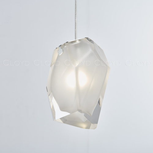 Подвесной светильник Cloyd VARELL P1 / шир. 20 см - хром - белое стекло (арт.11658) фото 4 Подвесной светильник Cloyd VARELL P1 / шир. 20 см - хром - белое стекло (арт.11658) фото 4